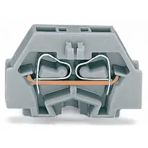 WAGO 260-311 Einzelklemme 5mm Zugfeder Belegung: L Grau