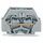 WAGO 260-311 Einzelklemme 5mm Zugfeder Belegung: L Grau