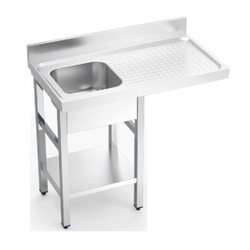 Spülbecken mit Platz für Geschirrspüler 1000x550x850 linkes Becken von Fricosmos