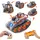Vevor STEM Bauspielzeug Kinder, 5 in 1 App & Fernbedienung Auto/Roboter 554 Stk.