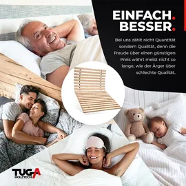TUGA-Holztech Rollrost stabilster 30 mm 140 x 200 cm