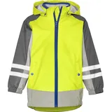 Playshoes Regenjacke 3in1 in Gelb/ Grau - 86