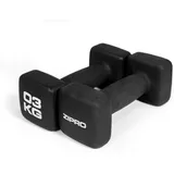 Zipro Neopren Fitness-Hanteln schwarz 2x3kg