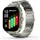 HiFuture Ultra3 Pro BT 40 mm Aluminiumgehäuse Silber Sportarmband One Size