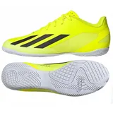 Adidas Herren Fussball-Hallenschuhe X Crazyfast, TESOYE/CBLACK/FTWWHT, 44 2⁄3