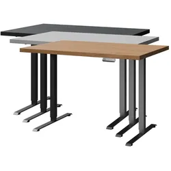 Höhenverstellbarer Schreibtisch 140 x 80 x 3,2 cm in drei verschiedenen Farben