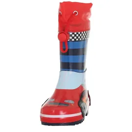 Playshoes Gummistiefel Rennwagen blau/rot/weiß 30