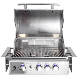 All'Grill Top Line Build-In mit Air System Chef M edelstahl