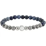 Liebeskind Berlin Armband »Schmuck Geschenk Armkette Zugarmband LJ-0090 LJ-0091 LJ-0093 LJ-0151«, mit Edelsteinen 85959429-0 silberfarben-grau-blau + blau-grau)