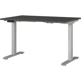 Germania Schreibtisch Jet Grau / Silber