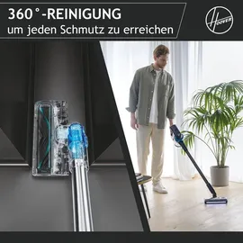 Hoover HF410P Akku Staubsauger grün