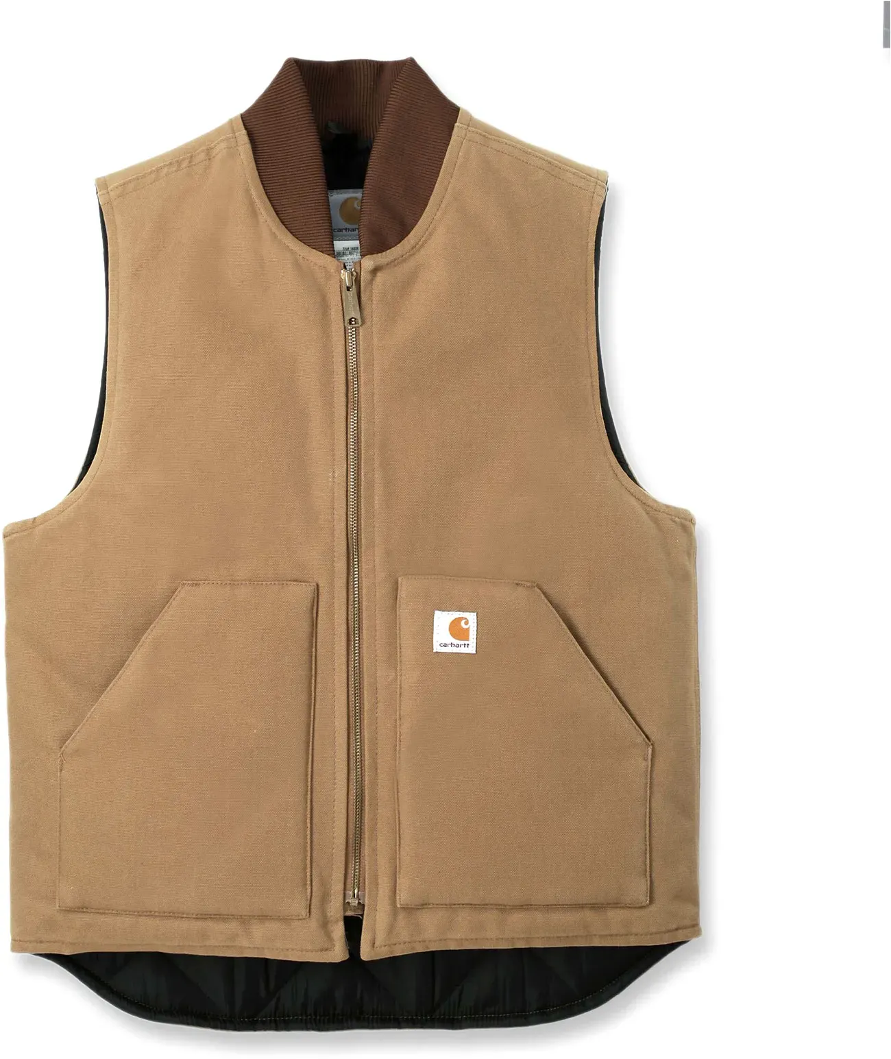 Carhartt V01 Firm Duck, Weste - Hellbraun - XL