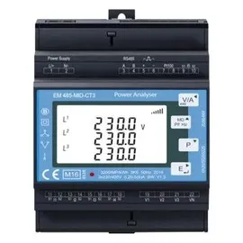 JANITZA Electronic Messwandlerzähler EMD 485-CT3-A