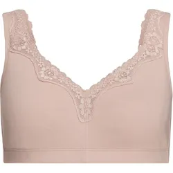 Büstenhalter - MIDOYA SpitziieTM - Dein bügelloser Spitzen-BH Rosa / C / 80-90 - SpitziieTM - Rosa - C