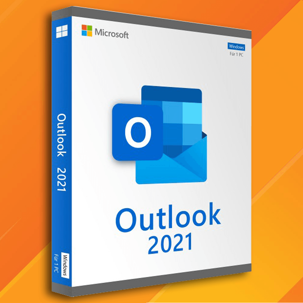 Microsoft Outlook 2021 Einzelanwendung - Sofortdownload + Produktschlüssel