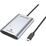 Wavlink Thunderbolt / HDMI Adapter 0,50 m Grau