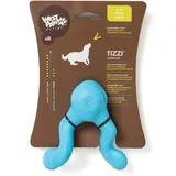 West Paw Tizzy Mini Plüsch Kauspielzeug Aqua