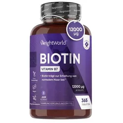 WeightWorld Reines Biotin Tabletten