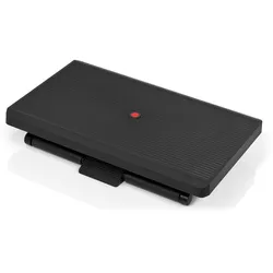 hjh OFFICE Fußablage PIEDINO STRIPE PRO Kunststoff