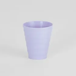 6 Becher 250 ml lila Provence – 100% abbaubar, spülmaschinenfest, nachhaltig