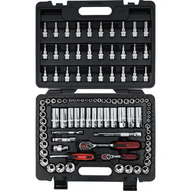 KS Tools 1/4"+3/8" CHROMEplus Steckschlüssel-Satz 99-tlg.