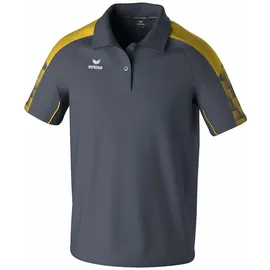 Erima EVO STAR Poloshirt slate grey/gelb S