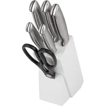 classbach Messerblockset 7-tlg. Weiß