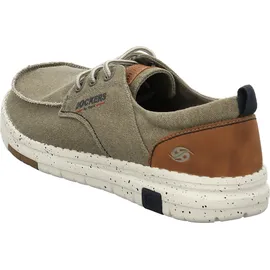 Dockers by Gerli Mokassins Schnürer für Herren, grün, Größe 40 EU