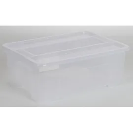 Heidrun Aufbewahrungsbox 38 x 28 x 14 cm 10-tlg. transparent