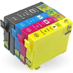 Kompatibel 4er Set Epson Golfball, T3476, 34XL, C13T34764010 Druckerpatronen Tinte von D&C