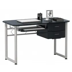 hjh OFFICE Schreibtisch WORKFLOW Melaminharzbeschichtete Spanplatte