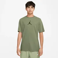 Jordan Nike Herren Jordan Jumpman T-Shirt, Sky J Lt Olive/Schwarz, S