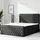 m-punkt Oxford 180 x 200 cm Schwarz