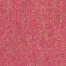 Rasch Textil Rasch Vliestapete 746365 Pink-Dunkelpink Muster & Motive 10,05 m x 0,53 m