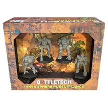 Catalyst Game Labs BattleTech | Mercenaries Forcepack | Inner Sphere Pursuit Lance | Expansion | Miniature Game | Catalyst Game Labs | Ages 14+ | Spiel auf Englisch