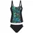 VIVANCE Bügel-Tankini Damen Türkis 46 Cup C