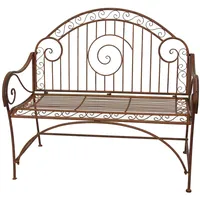Garden Pleasure Gartenbank CAMEROON 950462 rostoptik Metall 112,0 cm
