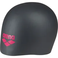 Arena Long Hair Cap grau/schwarz/rosa