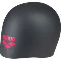 Arena Long Hair Cap grau/schwarz/rosa