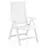 Kettler Roma Multipositionssessel 62 x 68 x 108 cm weiß klappbar