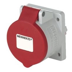 Mennekes Anbausteckdose 1797 - 32A / 400V - Gerade Steckrichtung