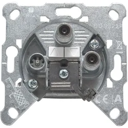 Triax EDS 322 F - Ausgang - F-Stecker, IEC-Anschluss