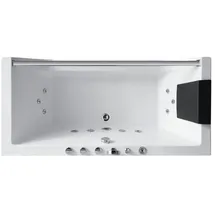 JV Möbel Whirlpool Badewanne 80 x 60 x 170 cm (1-tlg)