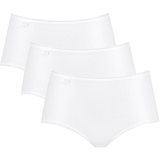 SLOGGI Damen Slip 3er Pack - 24/7 Microfibre Midi C3P Briefs, Women's