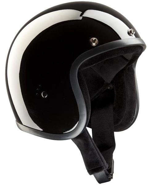 Bandit Jet Black Jet helm, zwart, XS Voorman