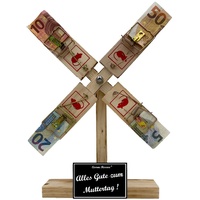 Eiserne Reserve® Geschenkbox Eiserne Reserve Gute zum Muttertag - Windmühle Geldgeschenk - Geld ve