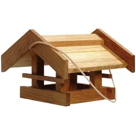 Luxus-Vogelhaus Solides Eiche-Vogelfutterhaus Basis
