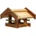 Luxus-Vogelhaus Solides Eiche-Vogelfutterhaus Basis