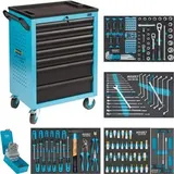 HAZET Werkstattwagen Assistent 178 N-7 mit 204 Werkzeugen 178N-7/204