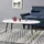 [en.casa] Couchtisch, Weiß, Holzwerkstoff, 120x47x60 cm, Wohnzimmer, Wohnzimmertische, Couchtische